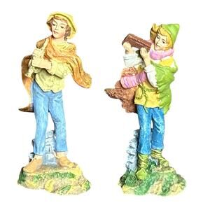 Hawthorne Village Nativity Christmas Tree Enlightening Melody Whimsical Song '07